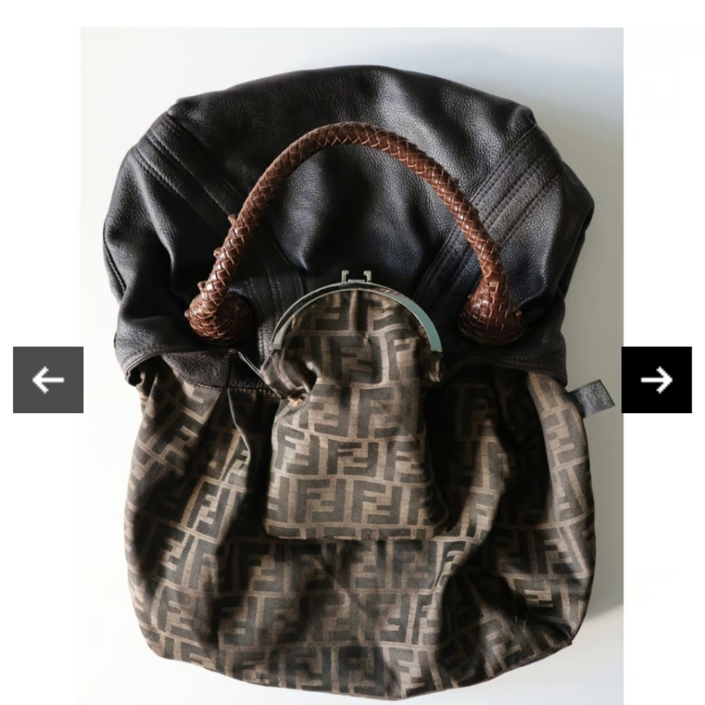 Fendi large spy leather bag - Picture 12 of 13